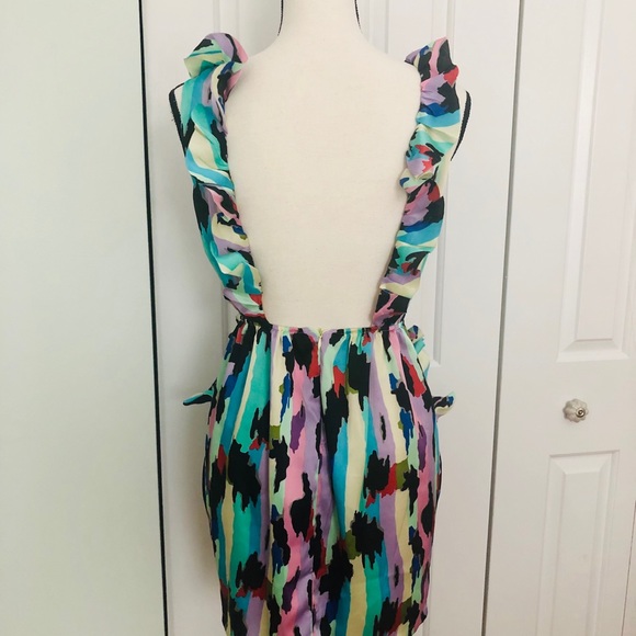 Ark & Co Multicolored Open Back Dress - Picture 5 of 8